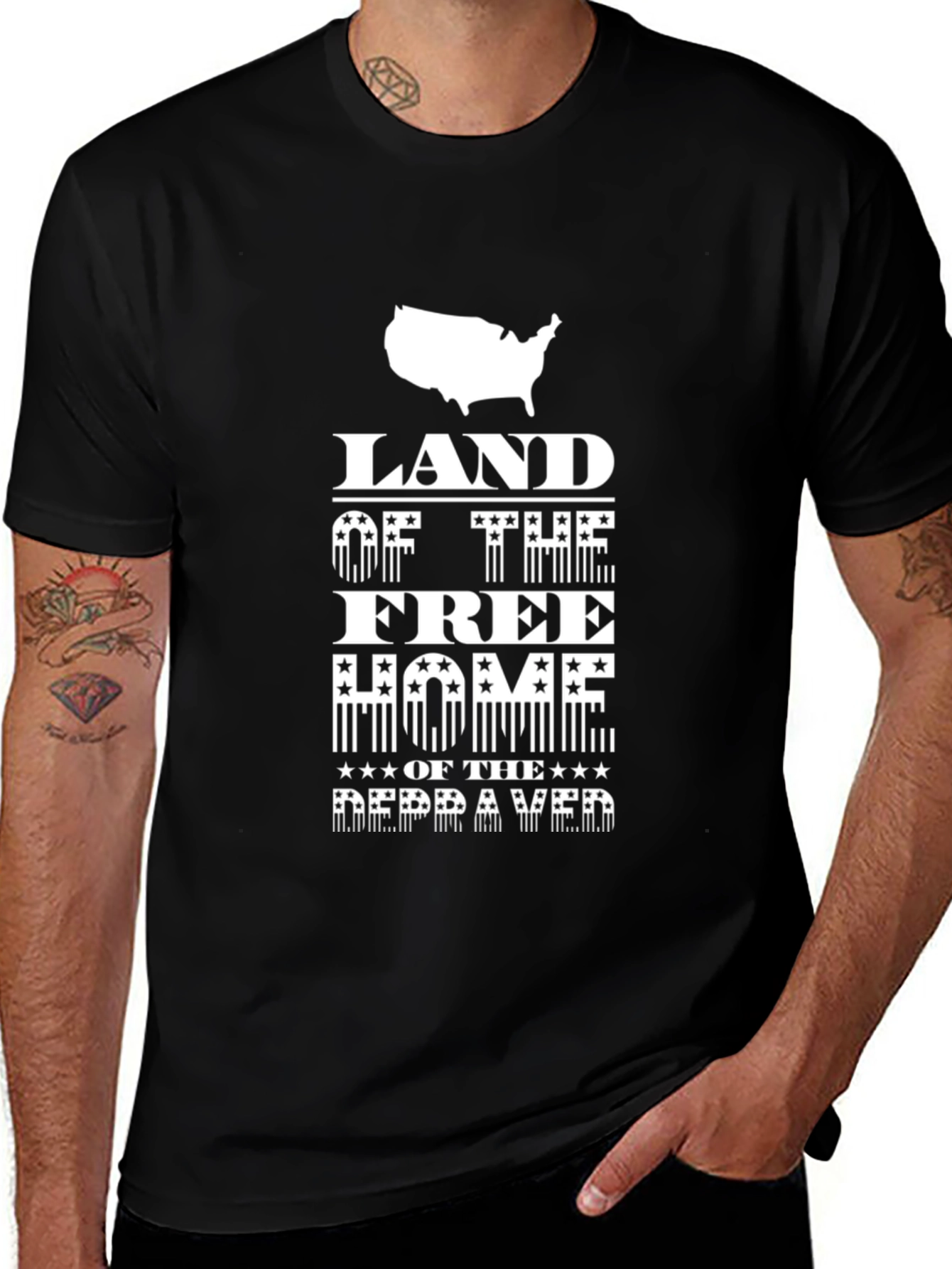 Patriotic Land of the Free T-Shirt