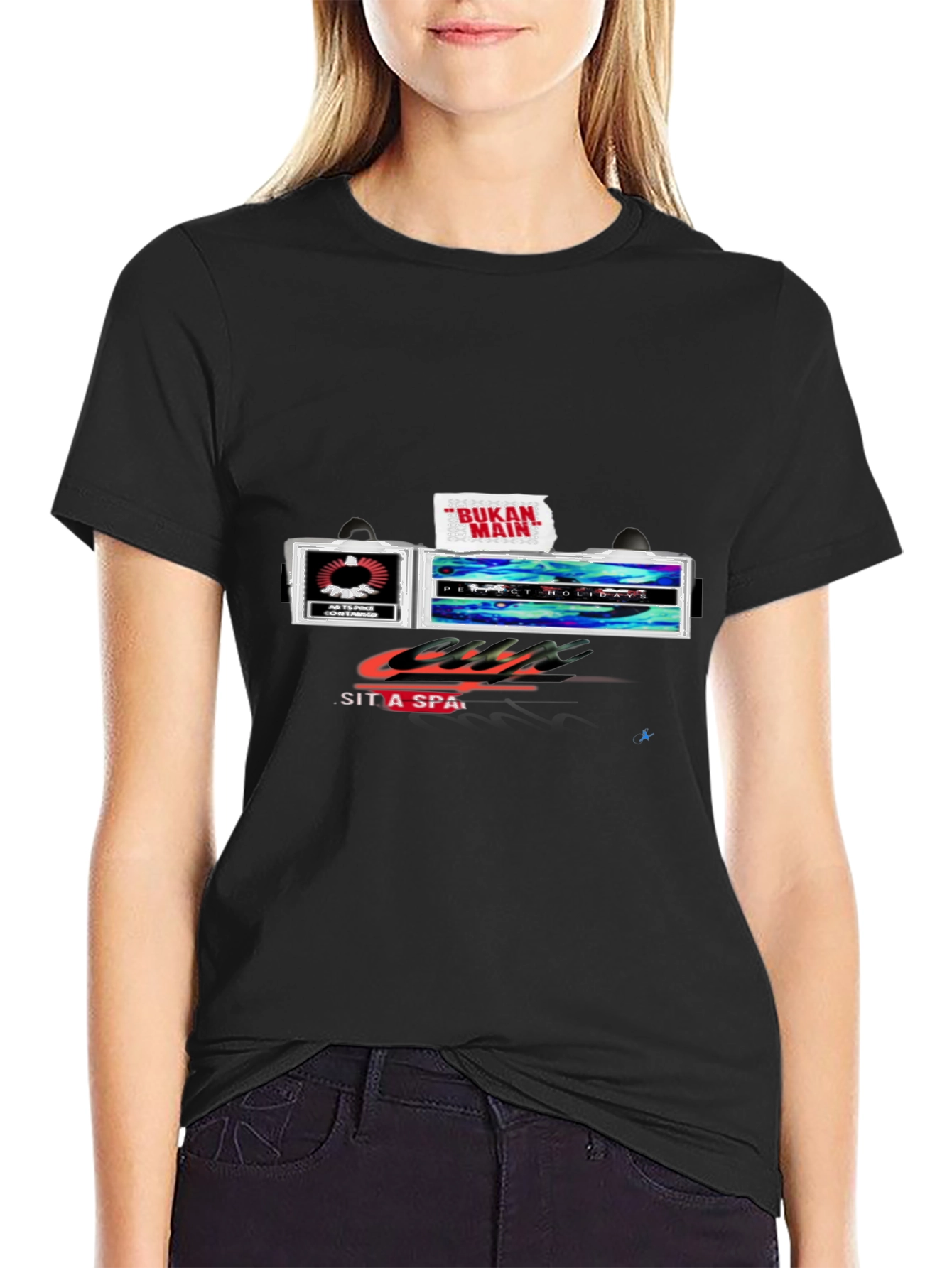 Retro Sit A Spa T-Shirt