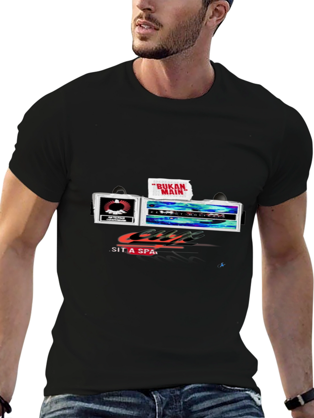 Retro Sit A Spa T-Shirt