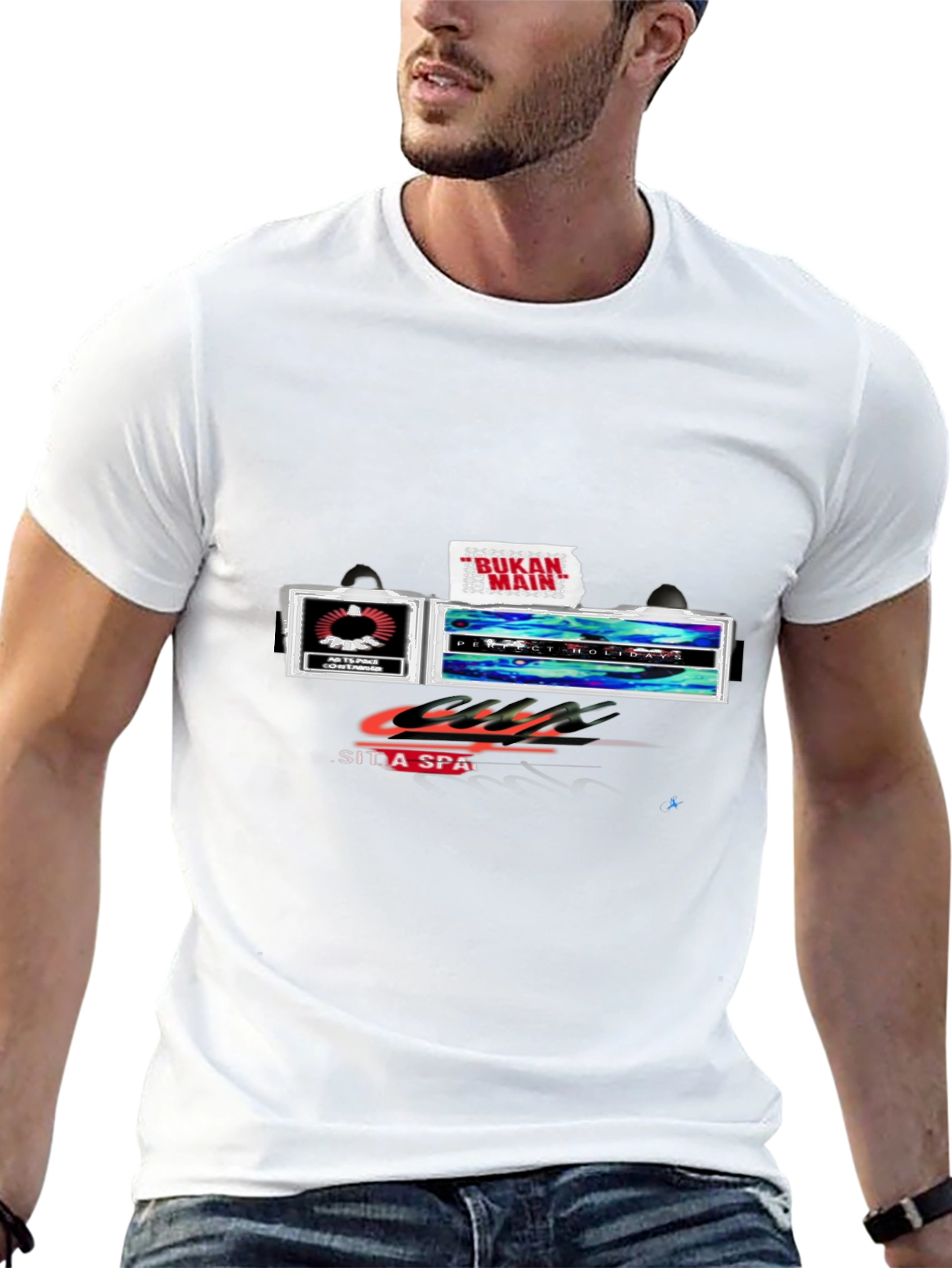 Retro Sit A Spa T-Shirt