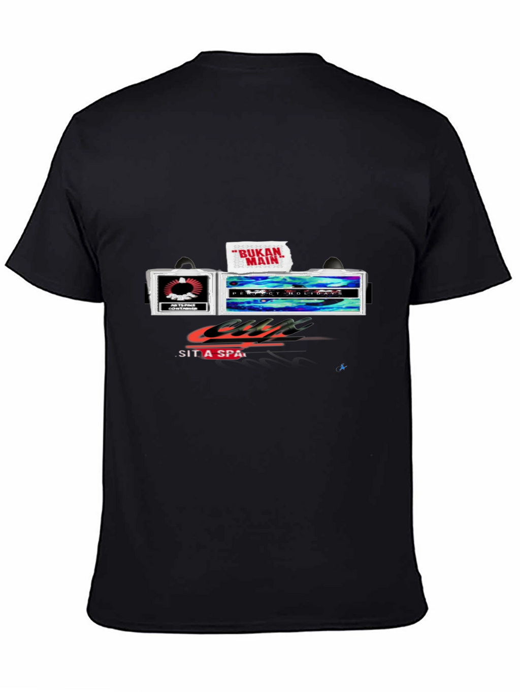 Retro Sit A Spa T-Shirt