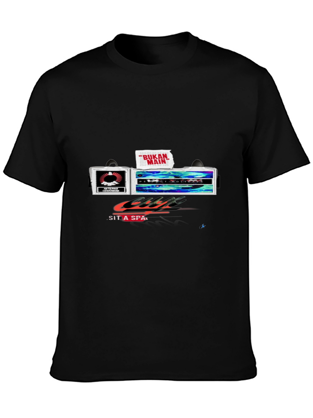 Retro Sit A Spa T-Shirt