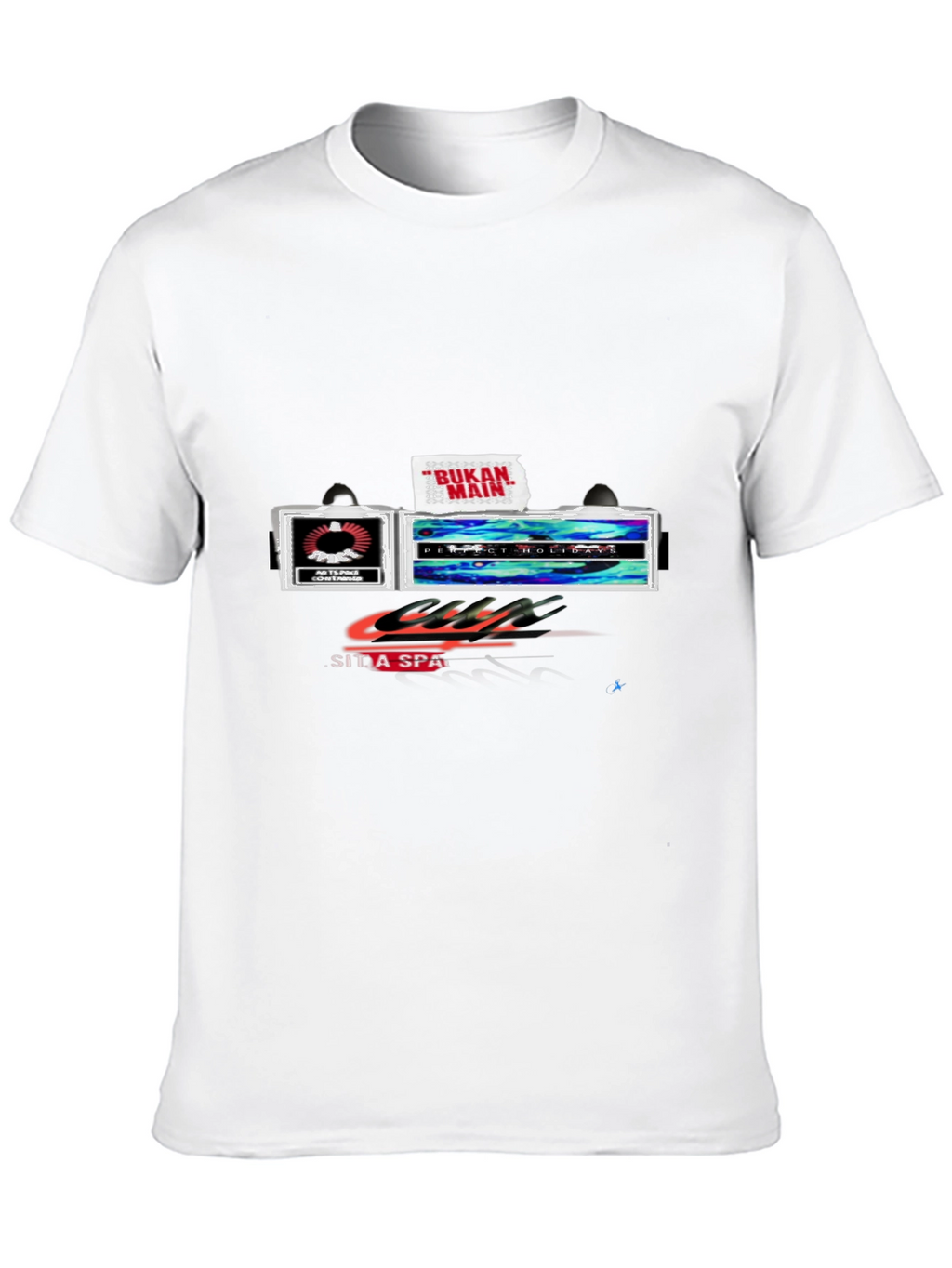 Retro Sit A Spa T-Shirt