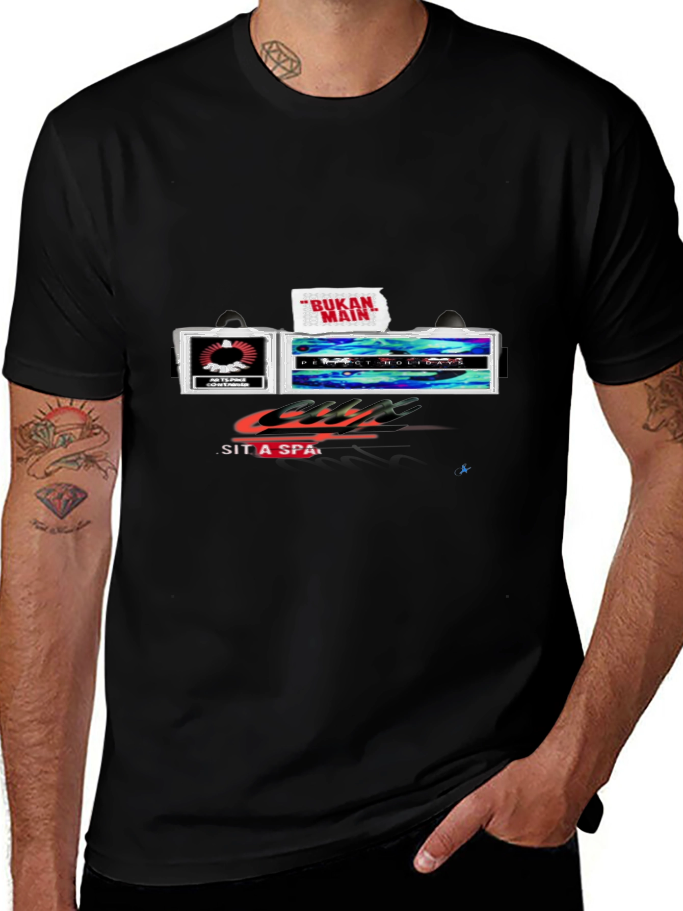 Retro Sit A Spa T-Shirt