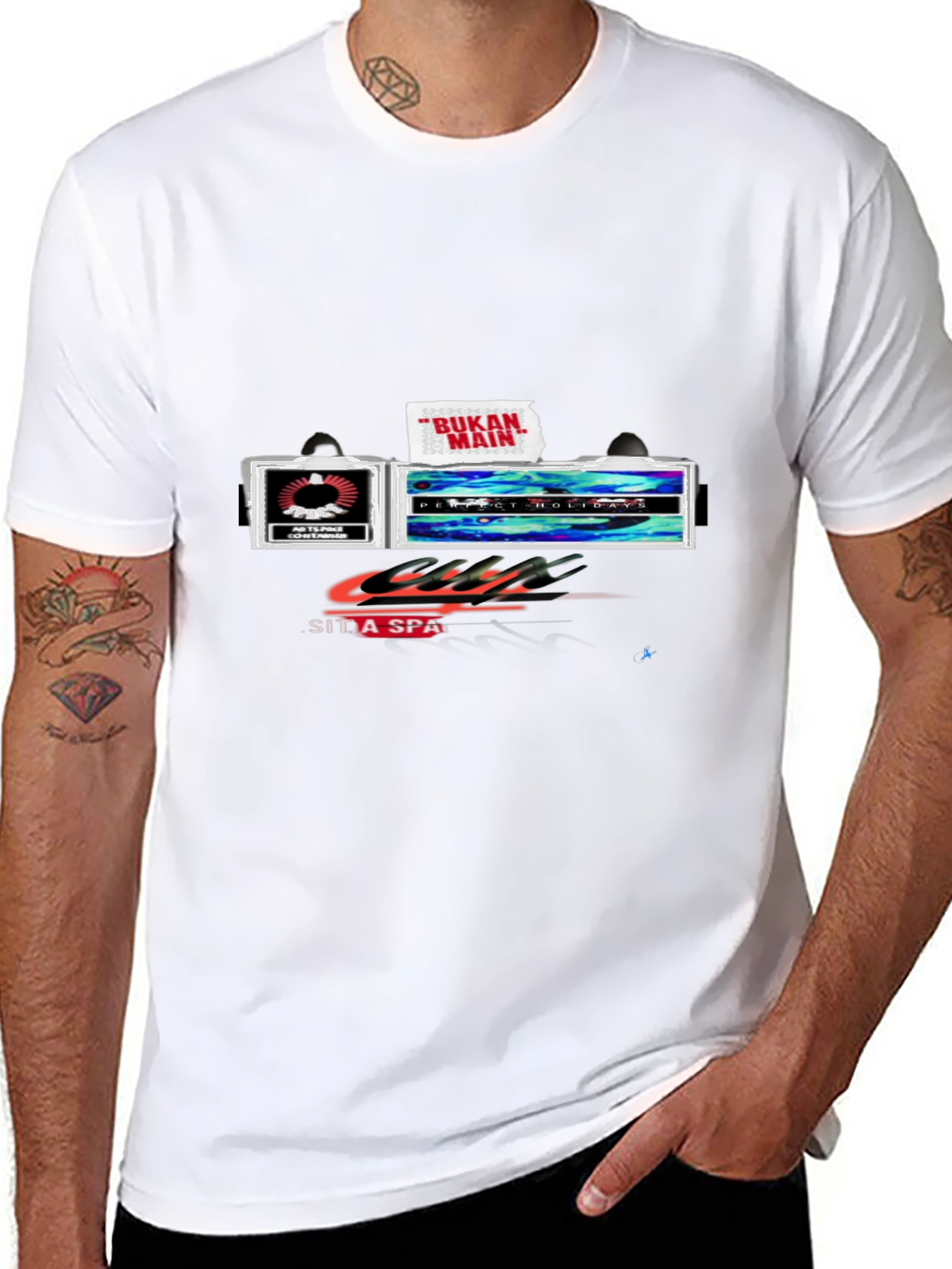 Retro Sit A Spa T-Shirt