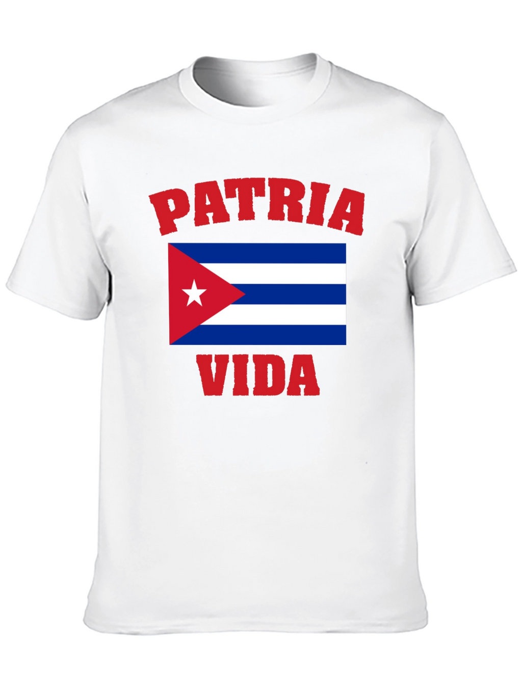 Patria Y Vida Cuba Flag T-Shirt
