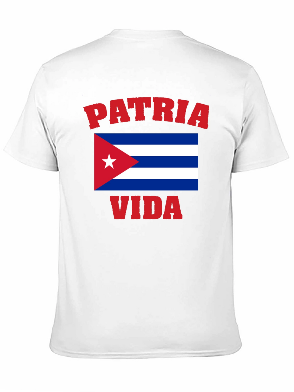 Patria Y Vida Cuba Flag T-Shirt