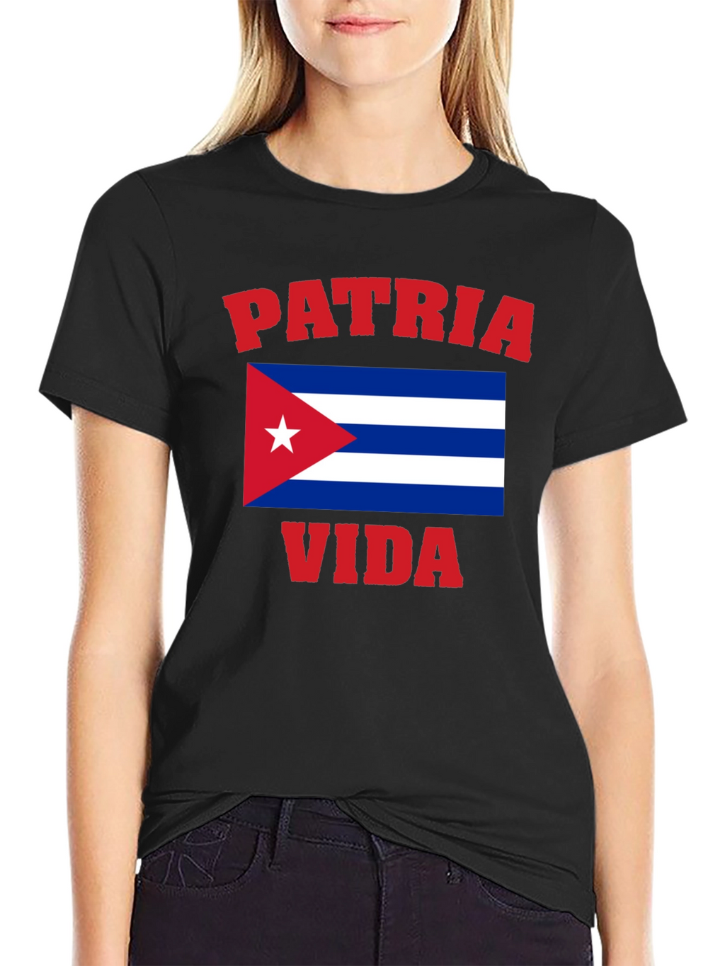 Patria Y Vida Cuba Flag T-Shirt