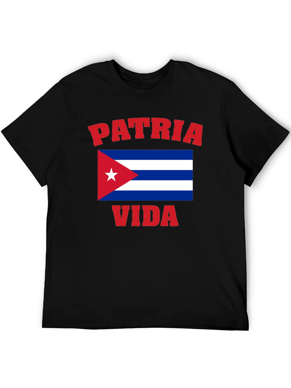 Patria Y Vida Cuba Flag T-Shirt