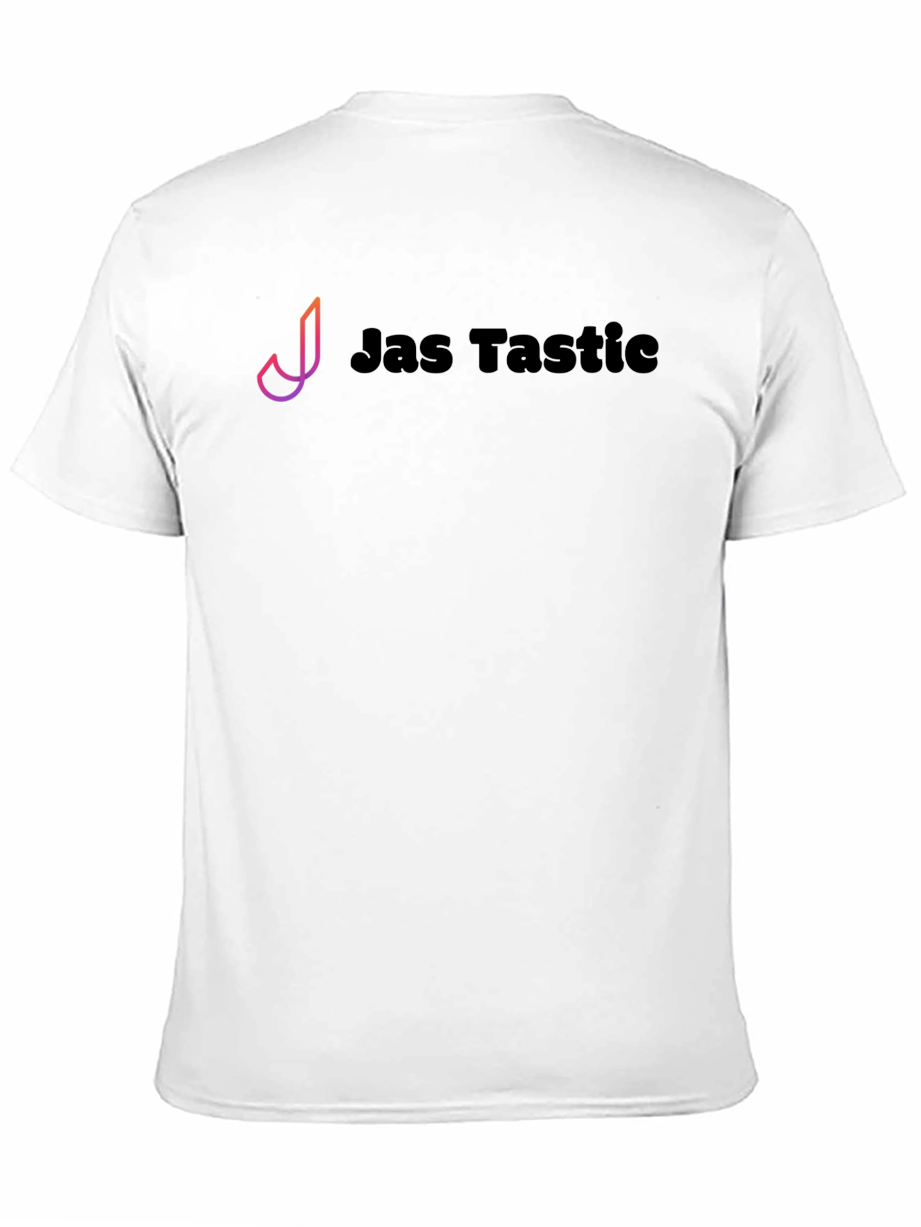 Jas Tastic Graphic Tee - Black Crew Neck