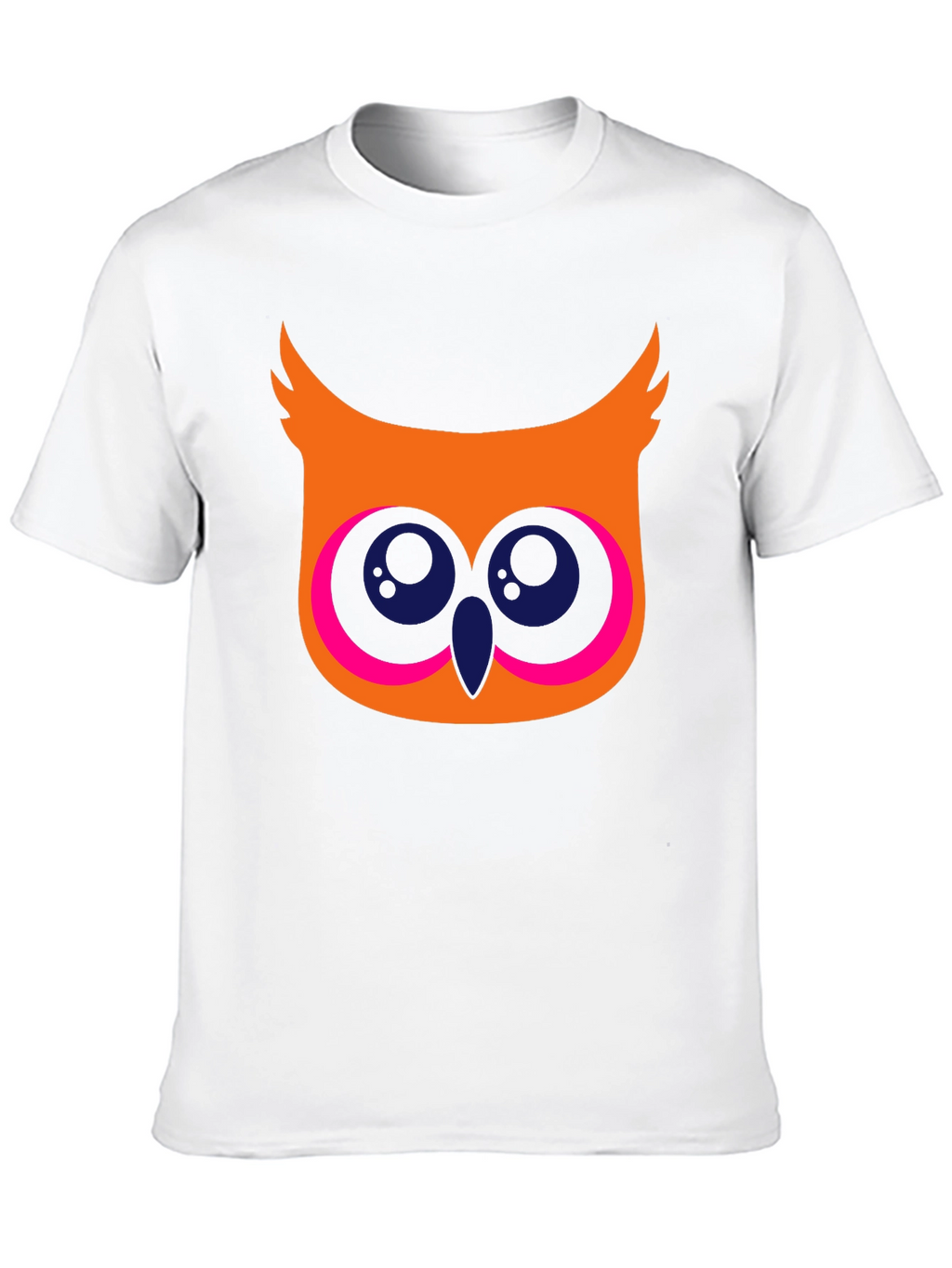 Cool Owl Graphic T-Shirt - Black Cotton Tee