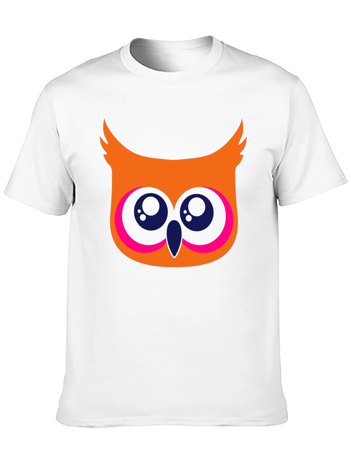 Cool Owl Graphic T-Shirt - Black Cotton Tee