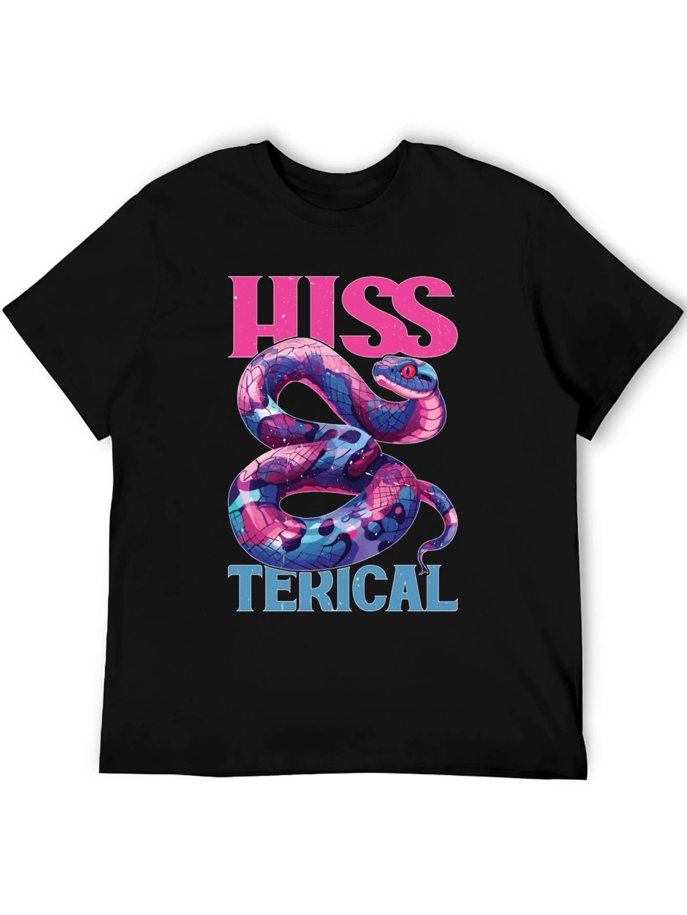 Hiss-terical Snake Graphic Tee - Funny Reptile Shirt
