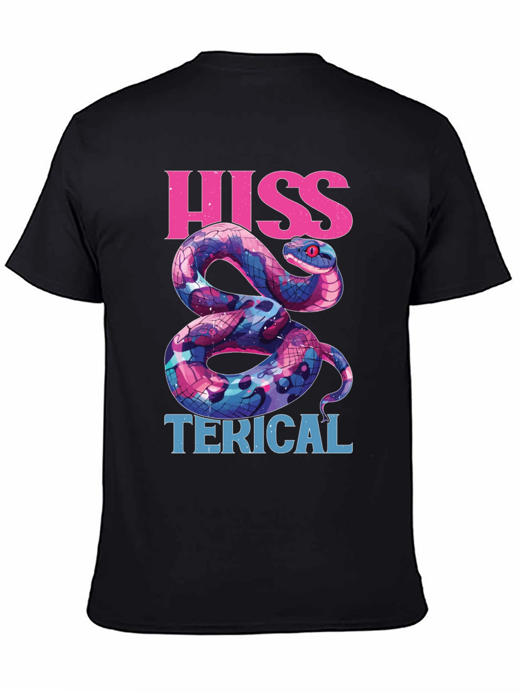 Hiss-terical Snake Graphic Tee - Funny Reptile Shirt