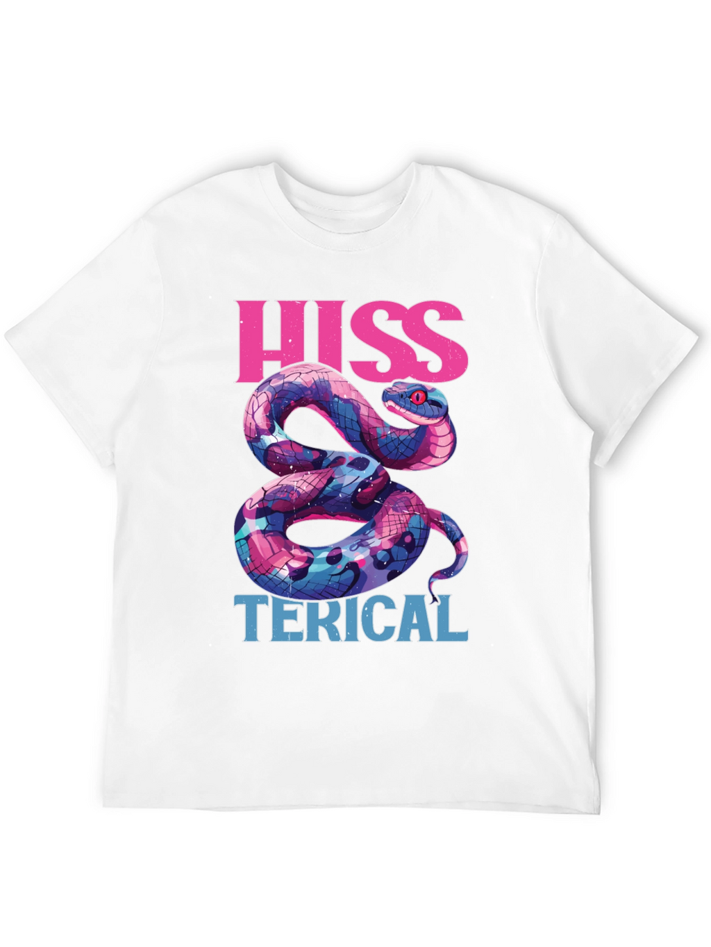 Hiss-terical Snake Graphic Tee - Funny Reptile Shirt