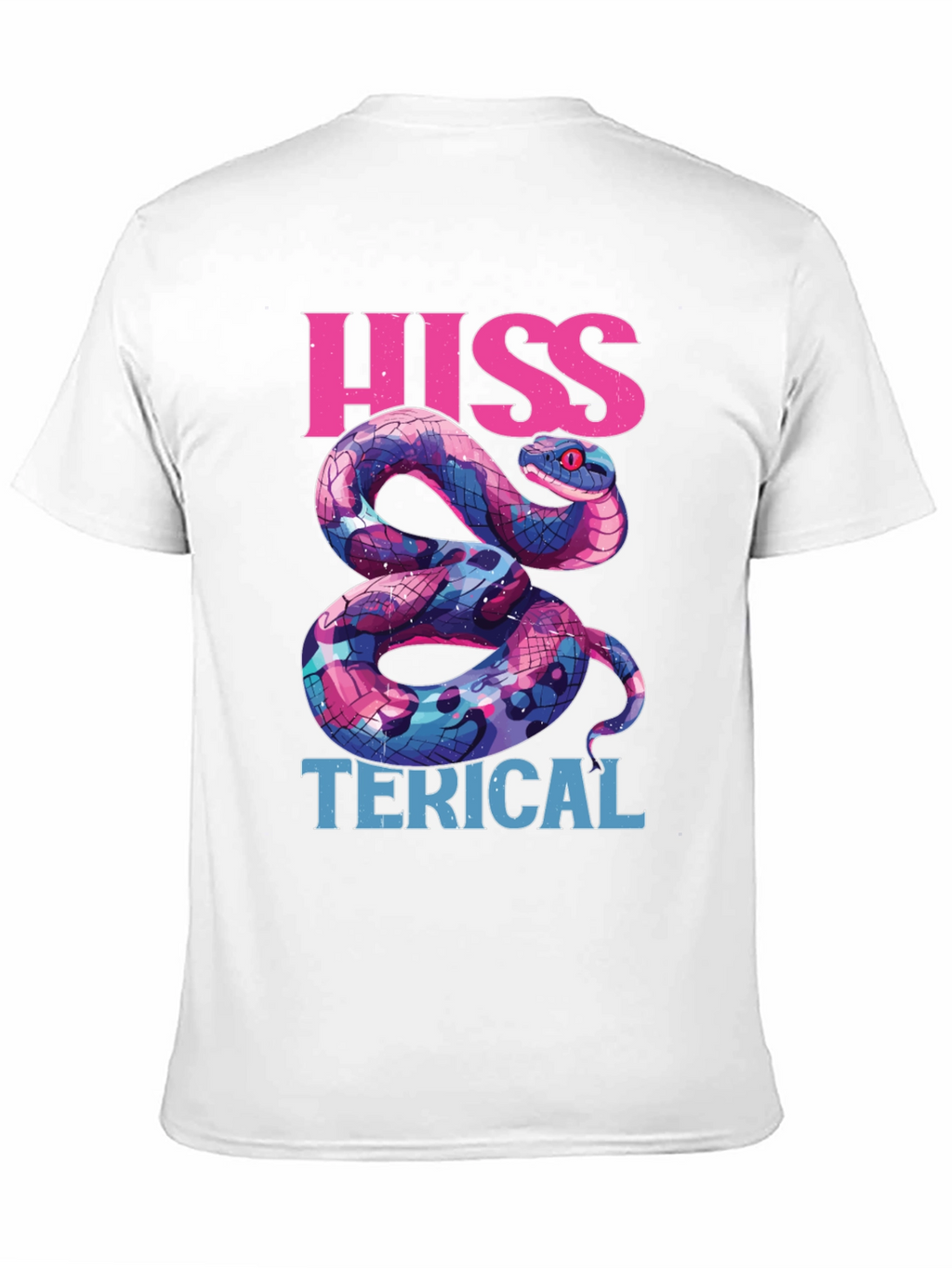 Hiss-terical Snake Graphic Tee - Funny Reptile Shirt