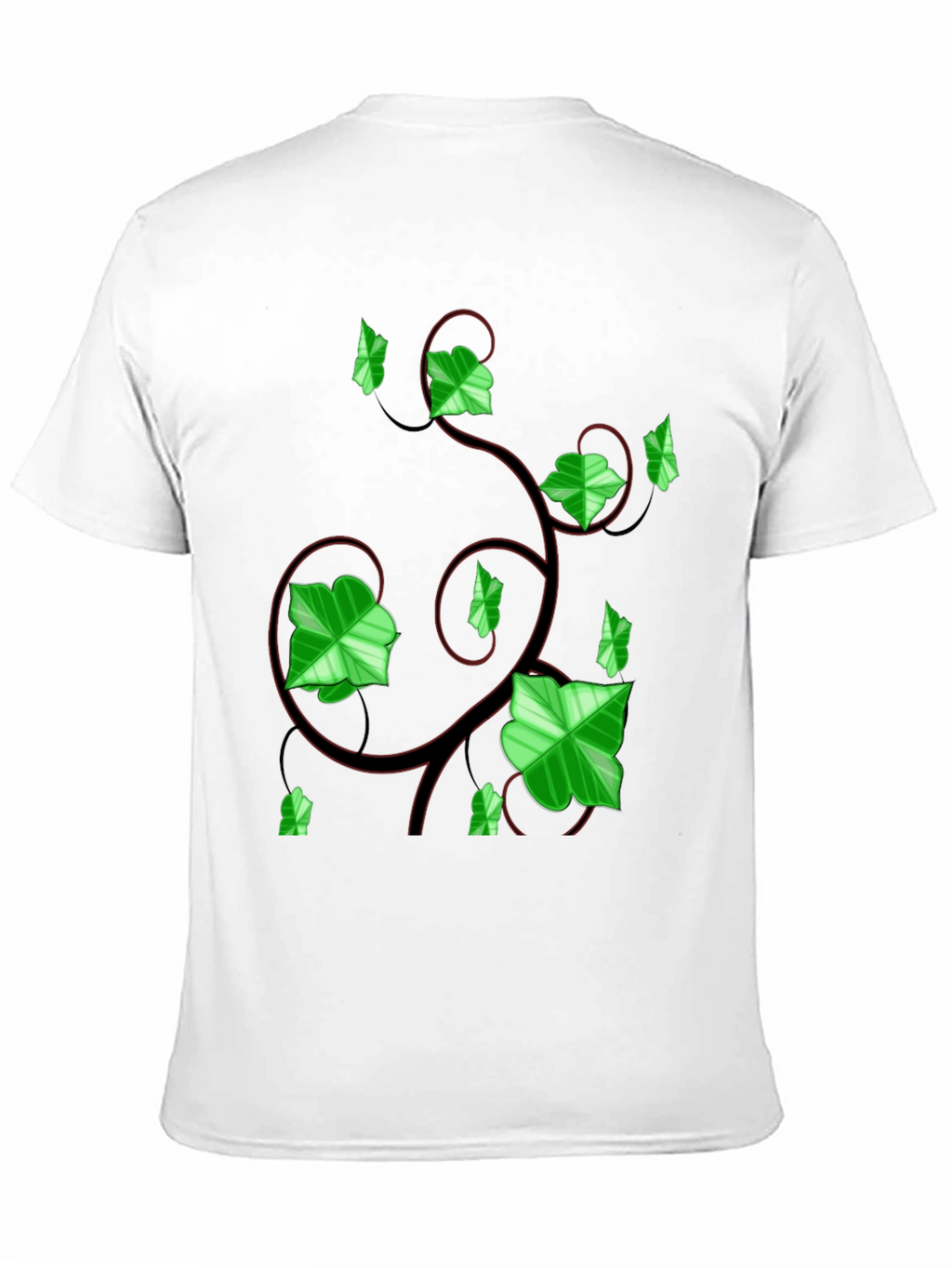 Ivy Vine Graphic Tee - Black