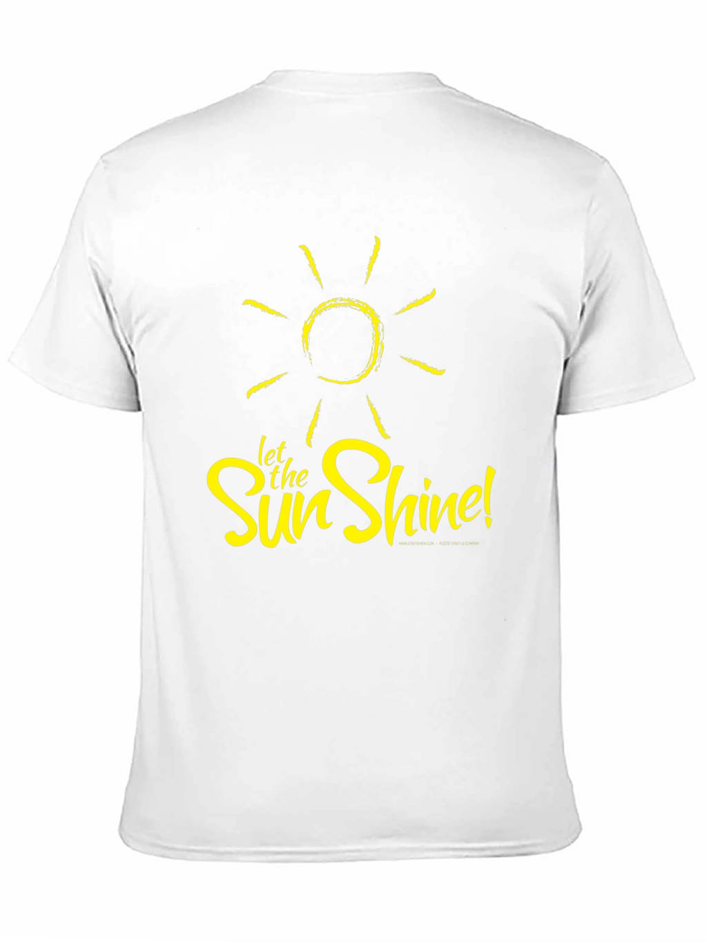 Let the Sun Shine Black T-Shirt