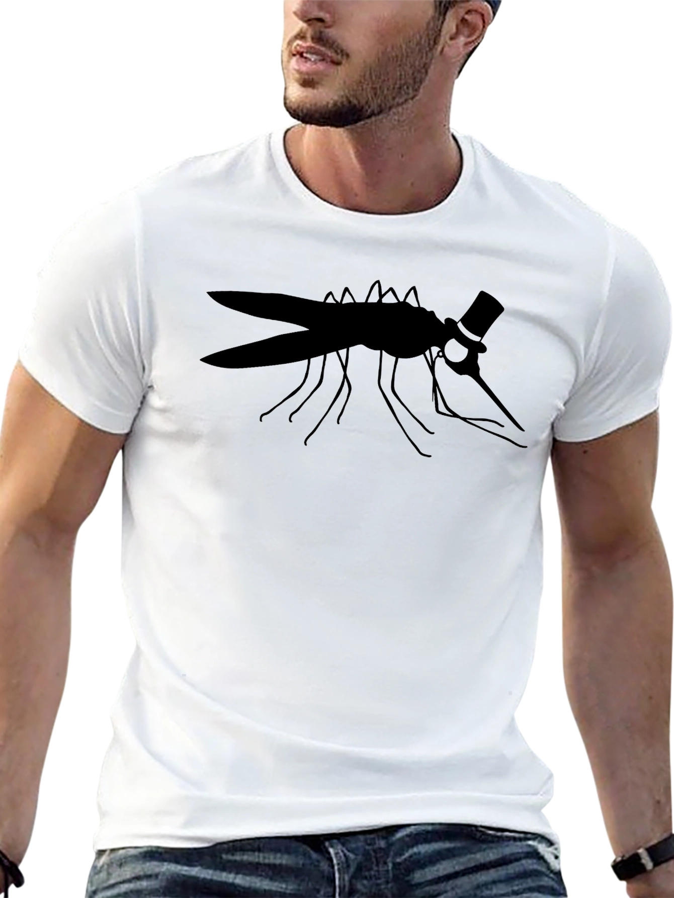 Dapper Mosquito Graphic T-Shirt