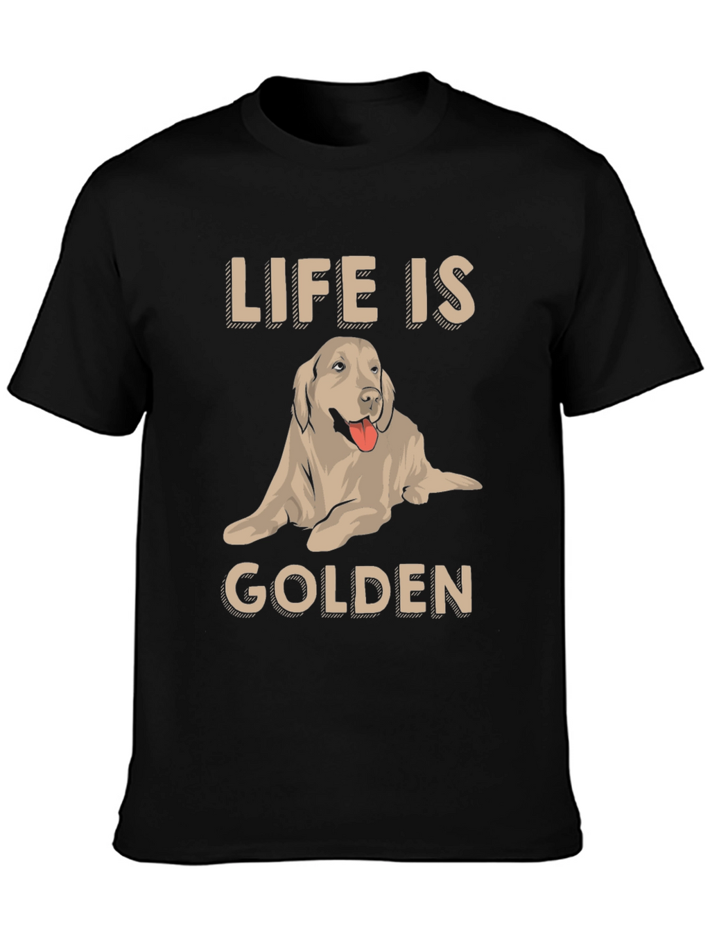 Life is Golden Dog T-Shirt