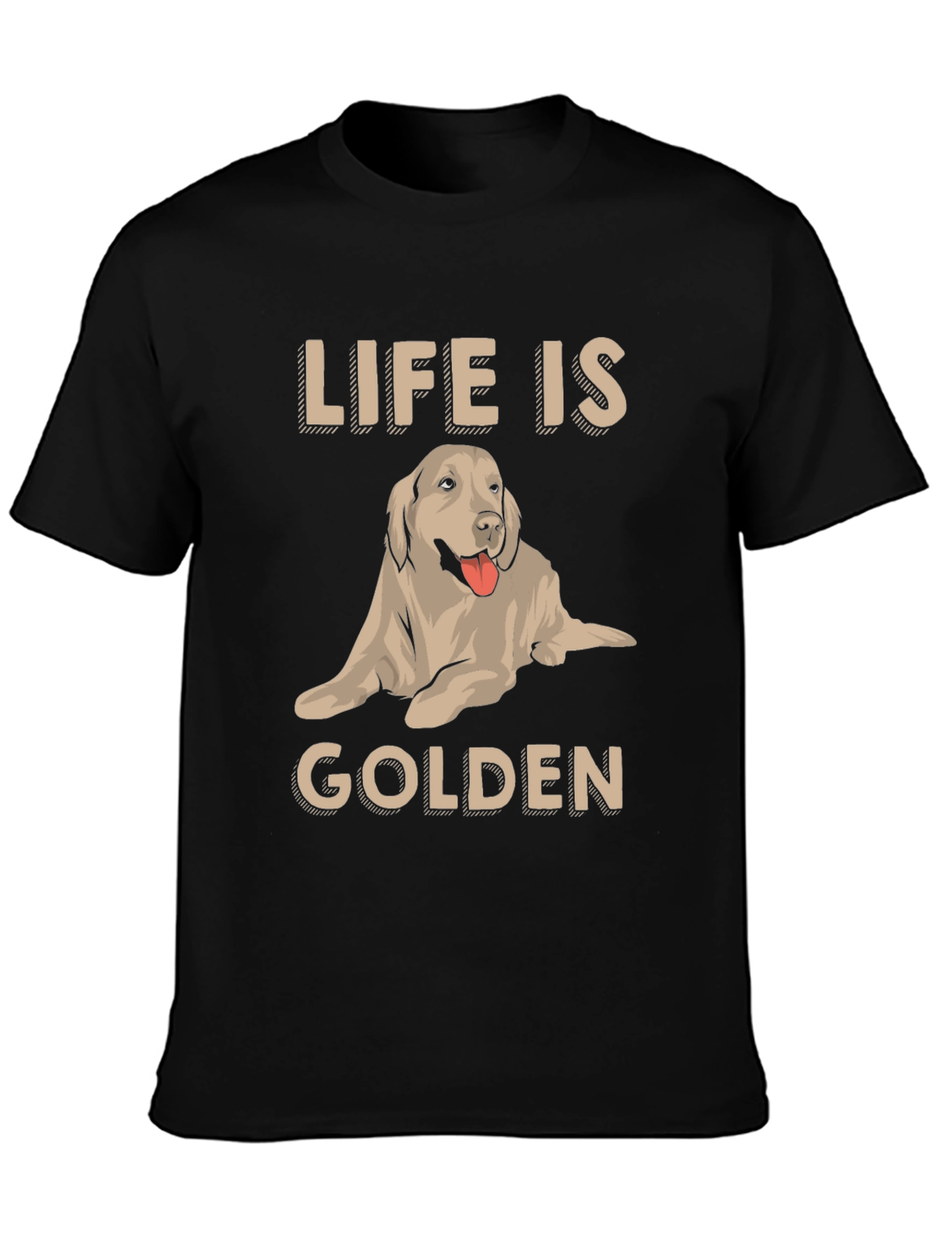 Life is Golden Dog T-Shirt