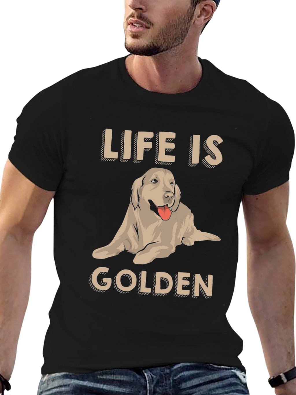 Life is Golden Dog T-Shirt