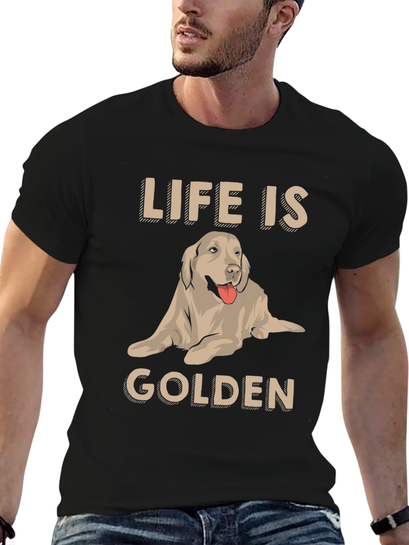 Life is Golden Dog T-Shirt