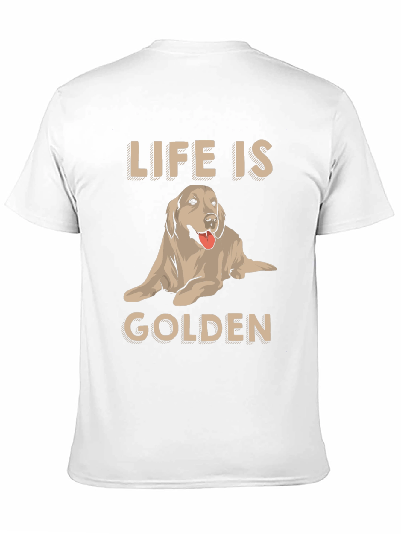 Life is Golden Dog T-Shirt