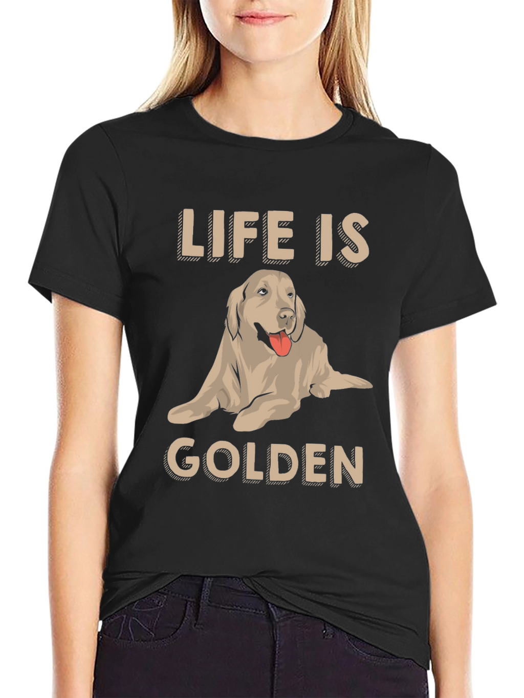 Life is Golden Dog T-Shirt