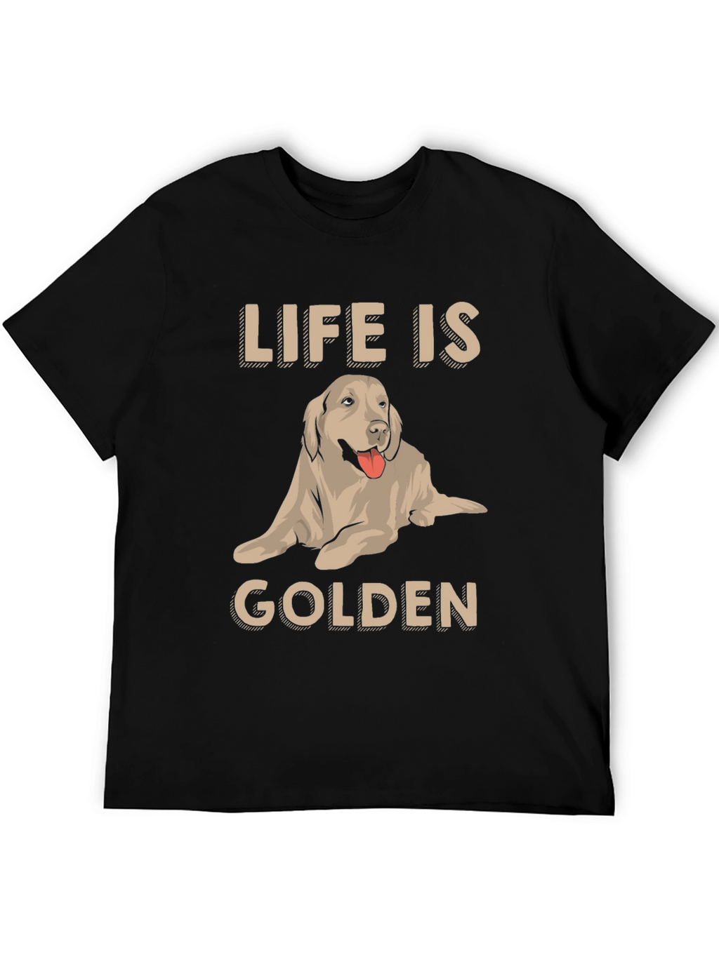 Life is Golden Dog T-Shirt