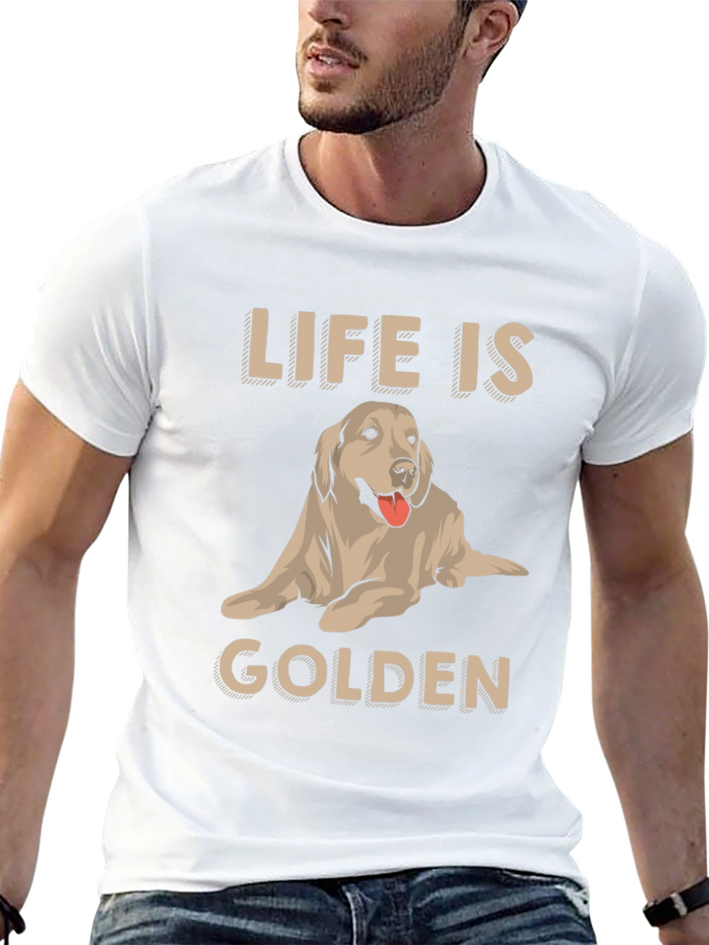 Life is Golden Dog T-Shirt