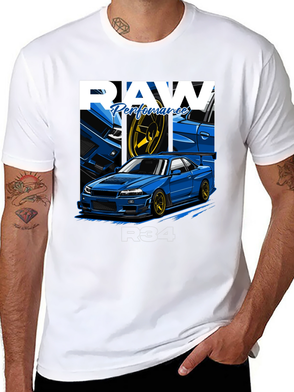 Raw Performance R34 T-Shirt