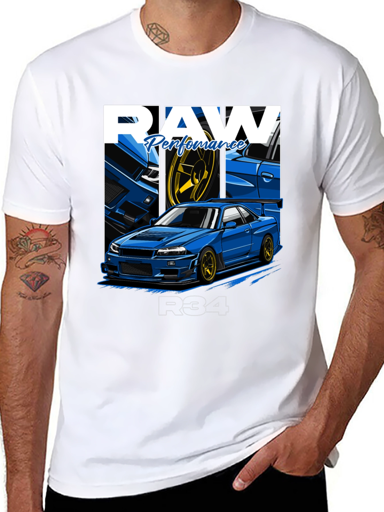 Raw Performance R34 T-Shirt