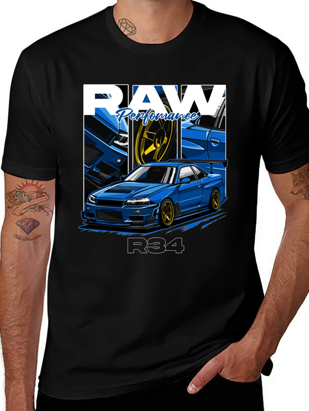 Raw Performance R34 T-Shirt