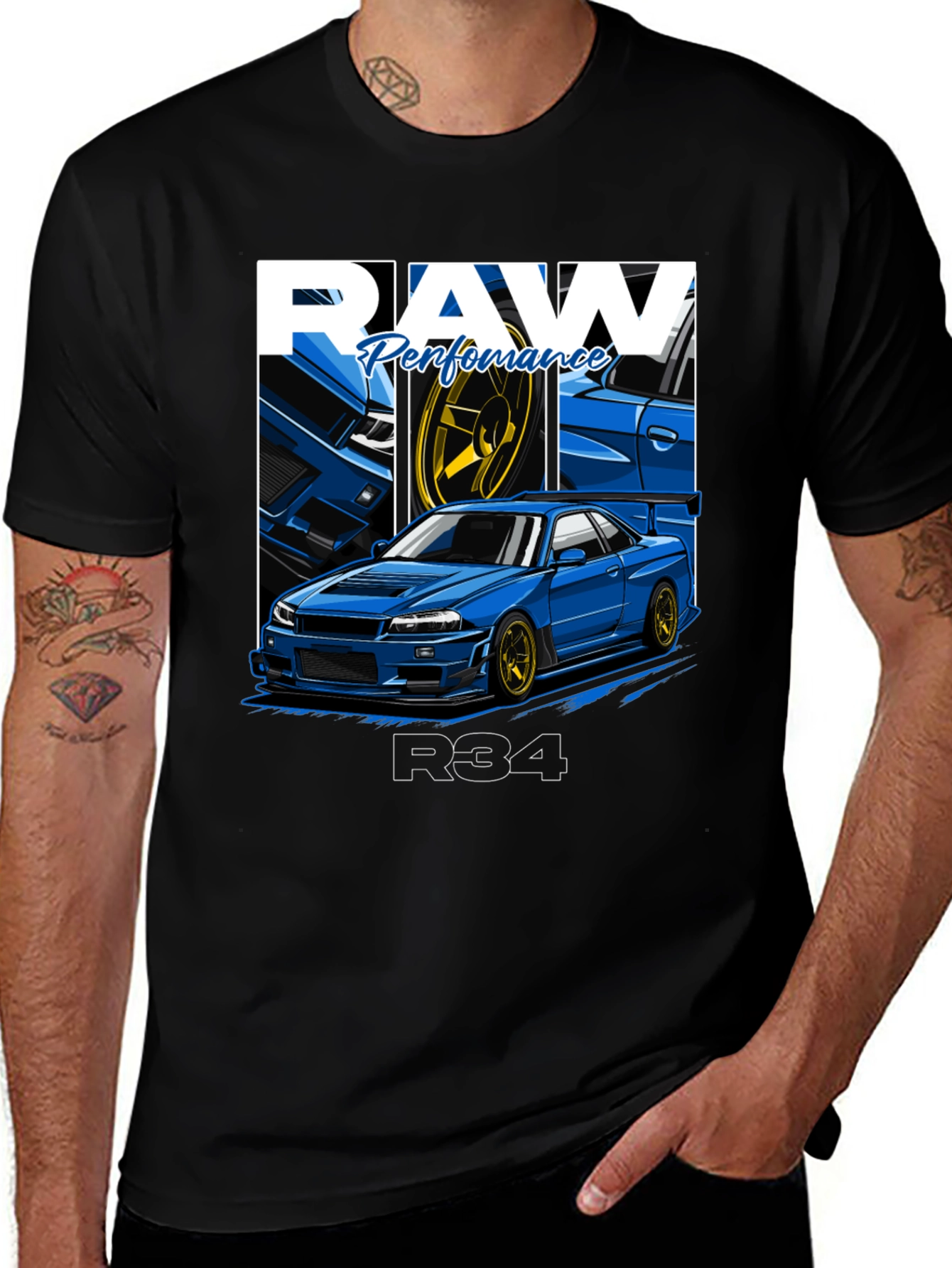 Raw Performance R34 T-Shirt