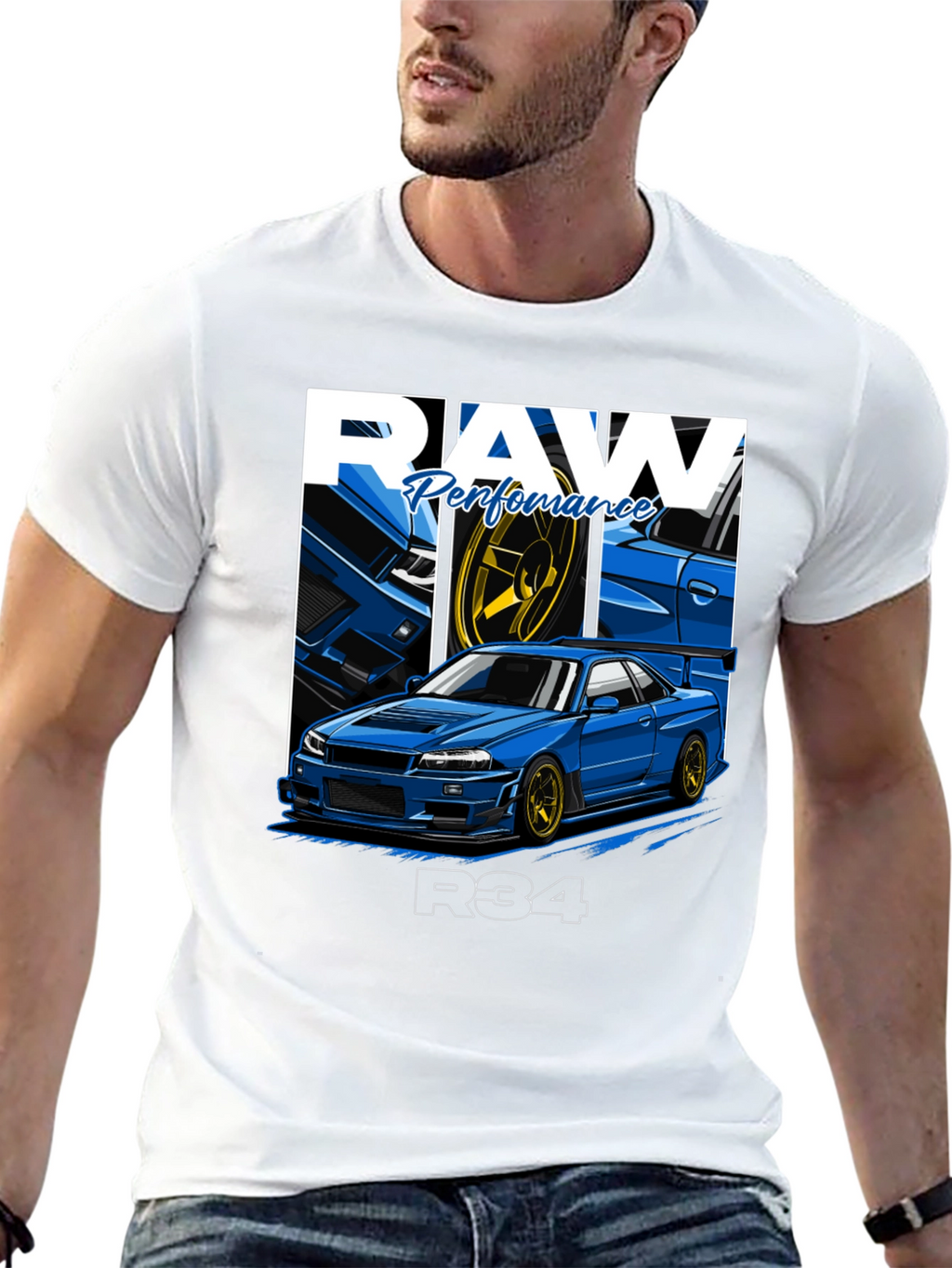 Raw Performance R34 T-Shirt