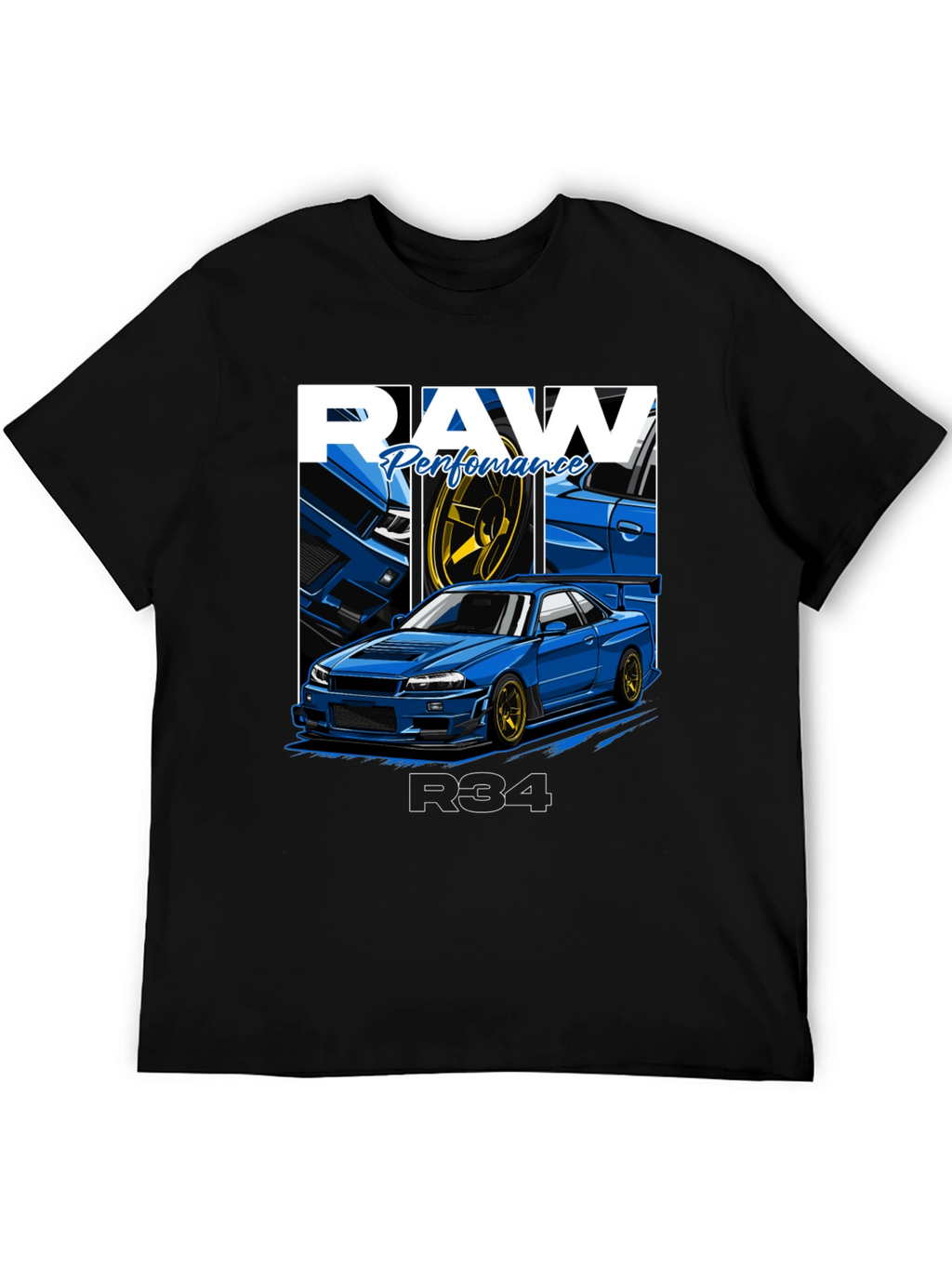 Raw Performance R34 T-Shirt