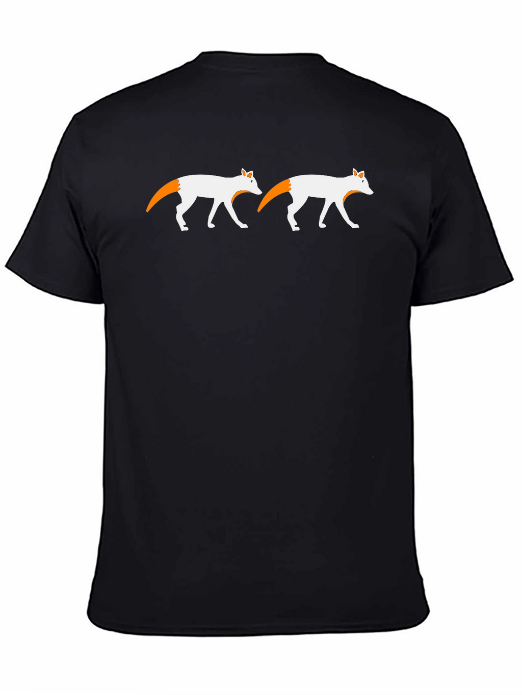 Fox Design Black T-Shirt