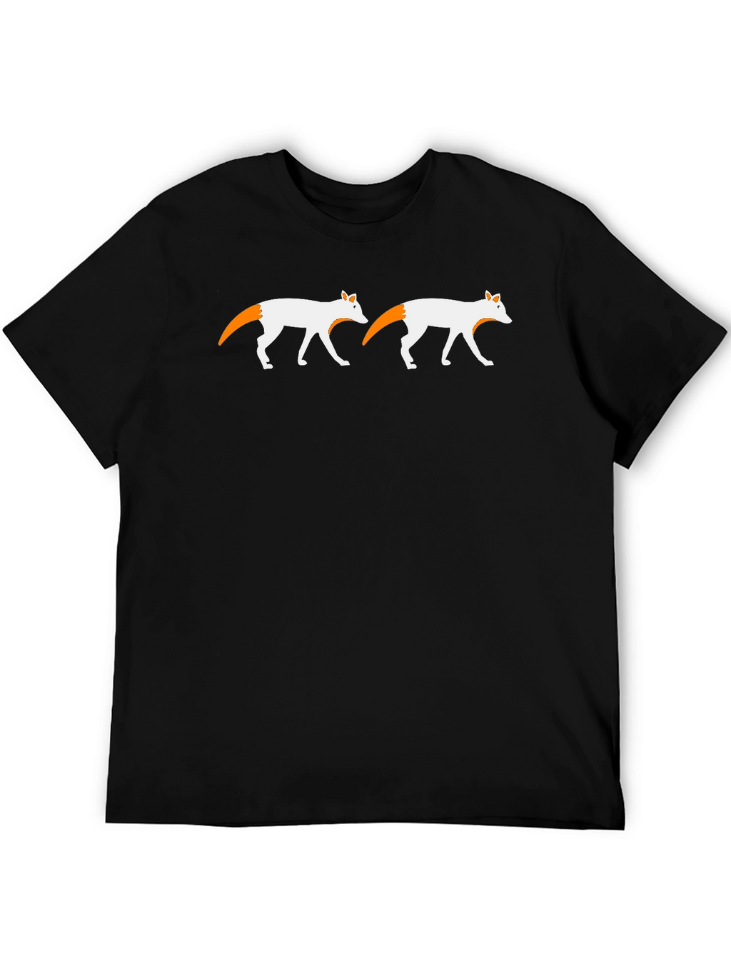 Fox Design Black T-Shirt