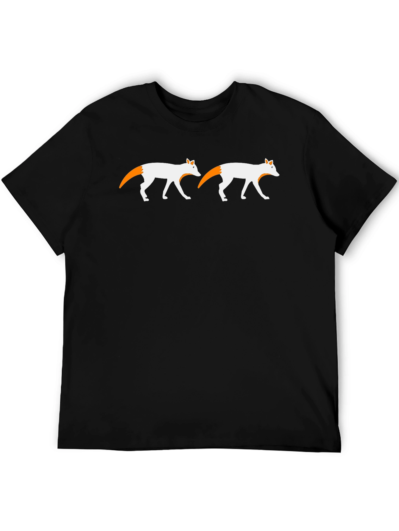 Fox Design Black T-Shirt