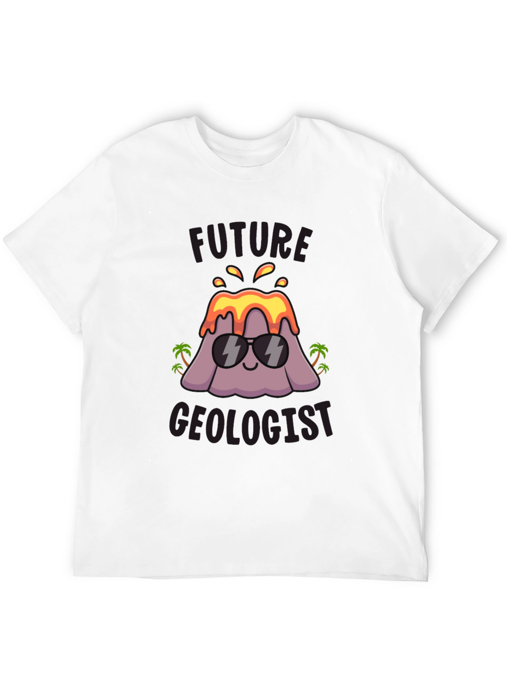 Future Geologist T-Shirt - Volcano Design