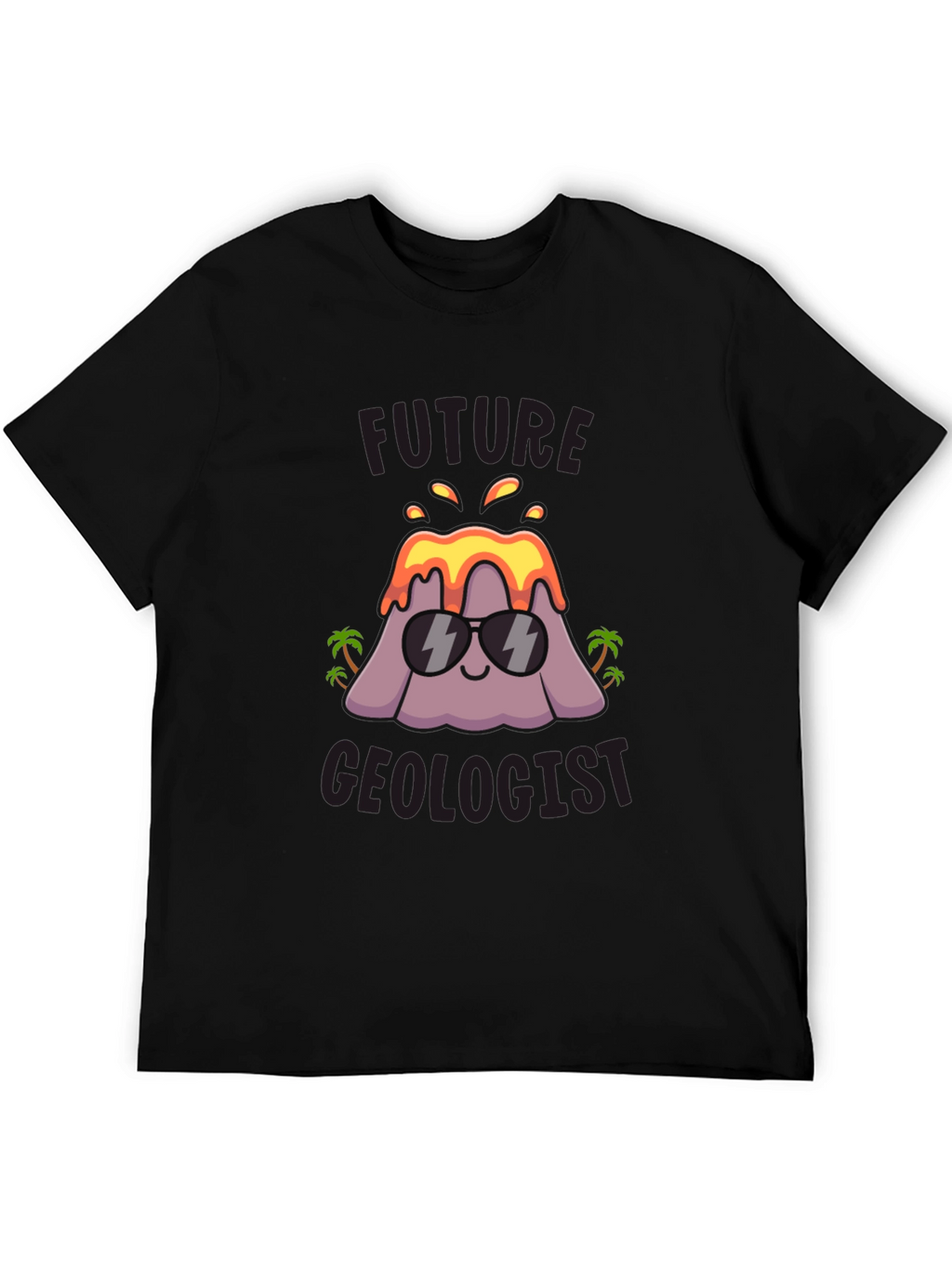 Future Geologist T-Shirt - Volcano Design