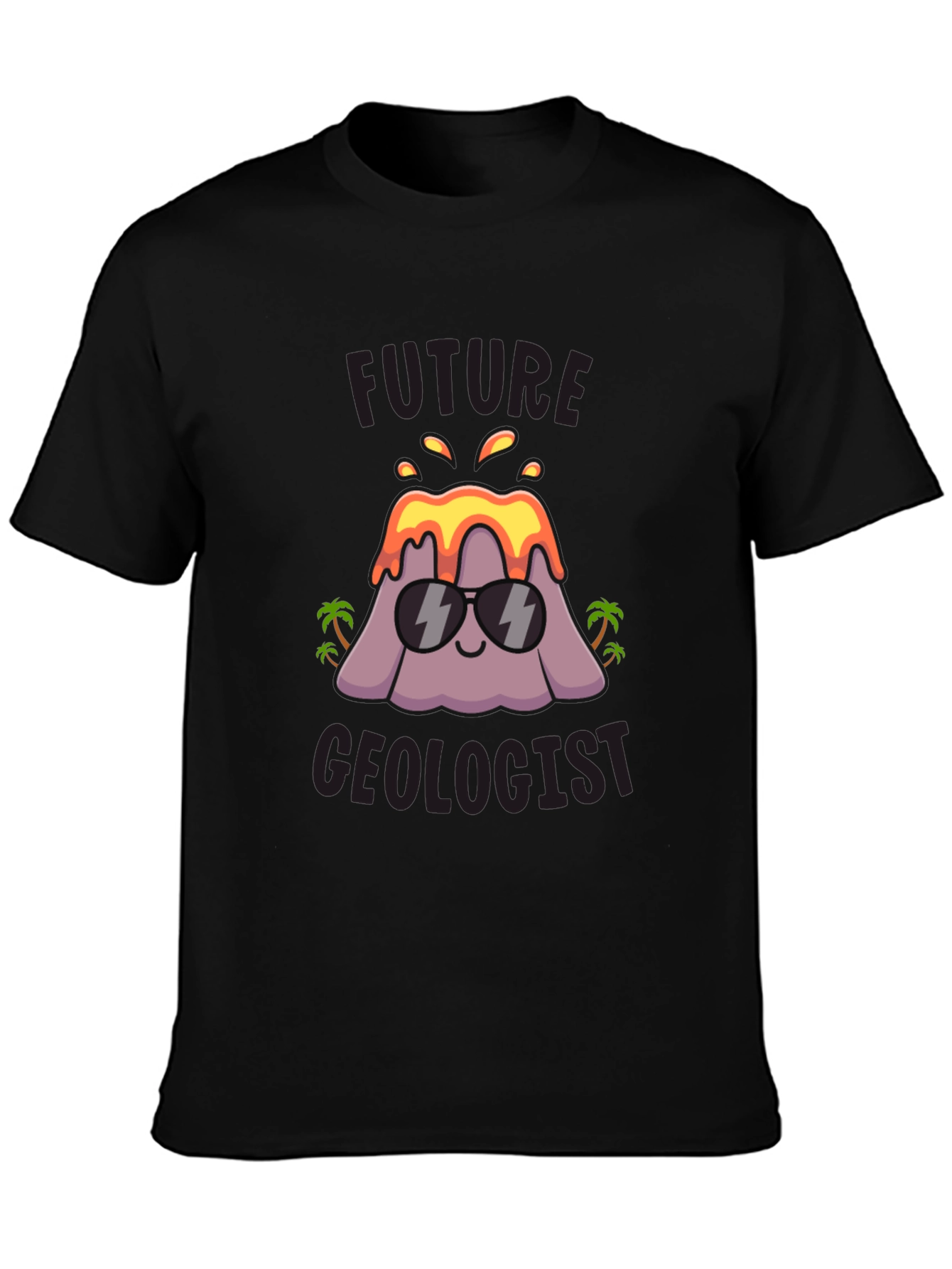 Future Geologist T-Shirt - Volcano Design