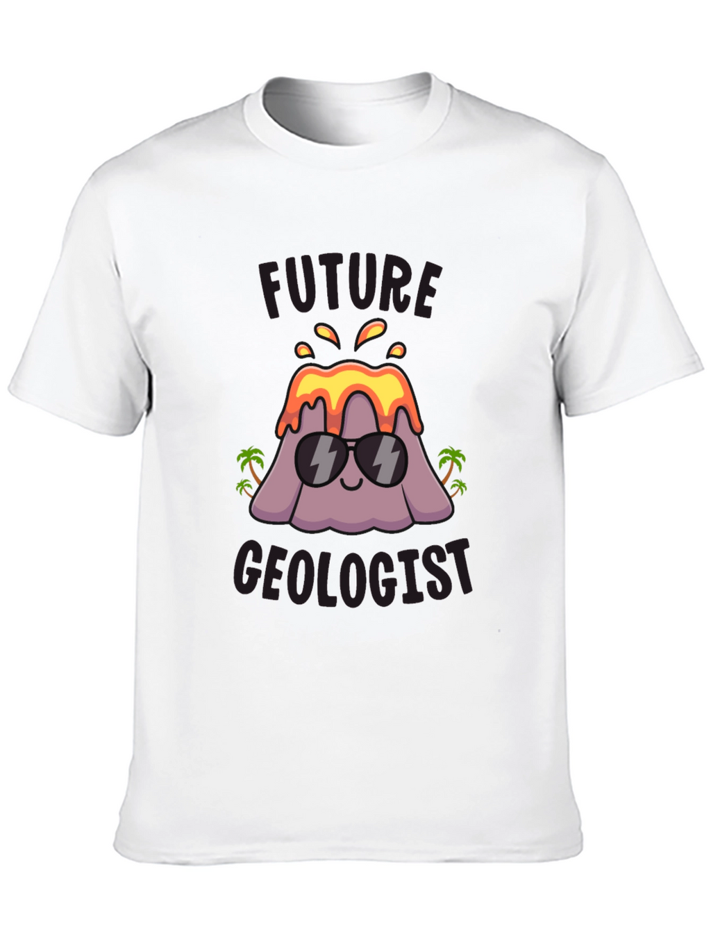 Future Geologist T-Shirt - Volcano Design