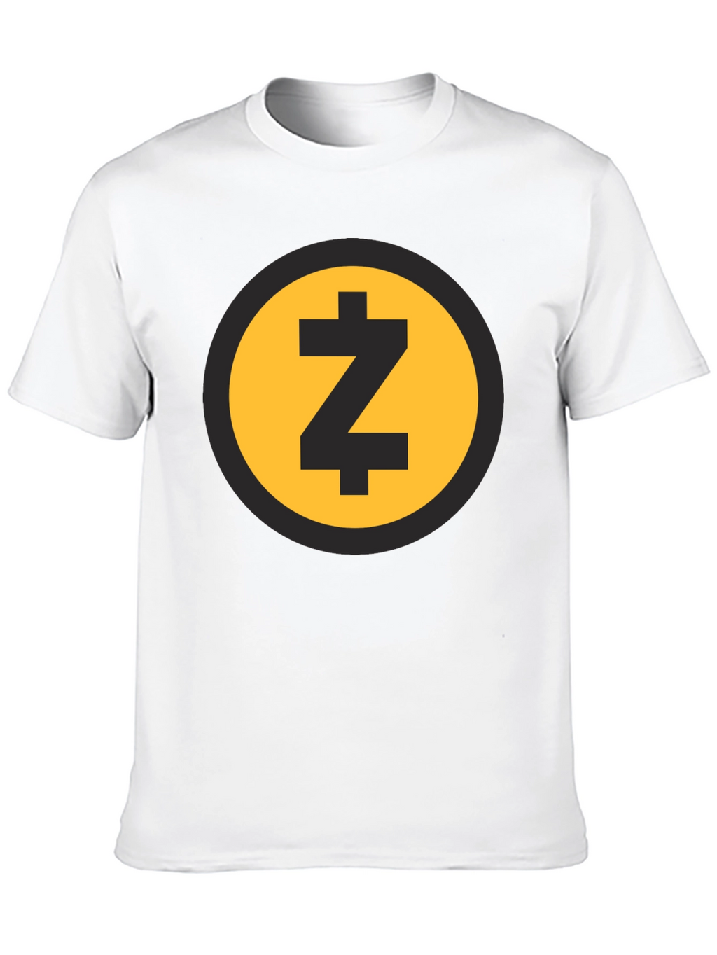 Zcash Crypto T-Shirt Black Cotton Short Sleeve Tee
