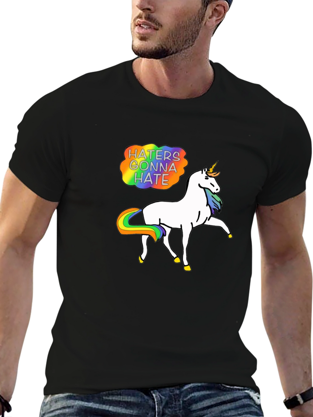 Haters Gonna Hate Unicorn T-Shirt