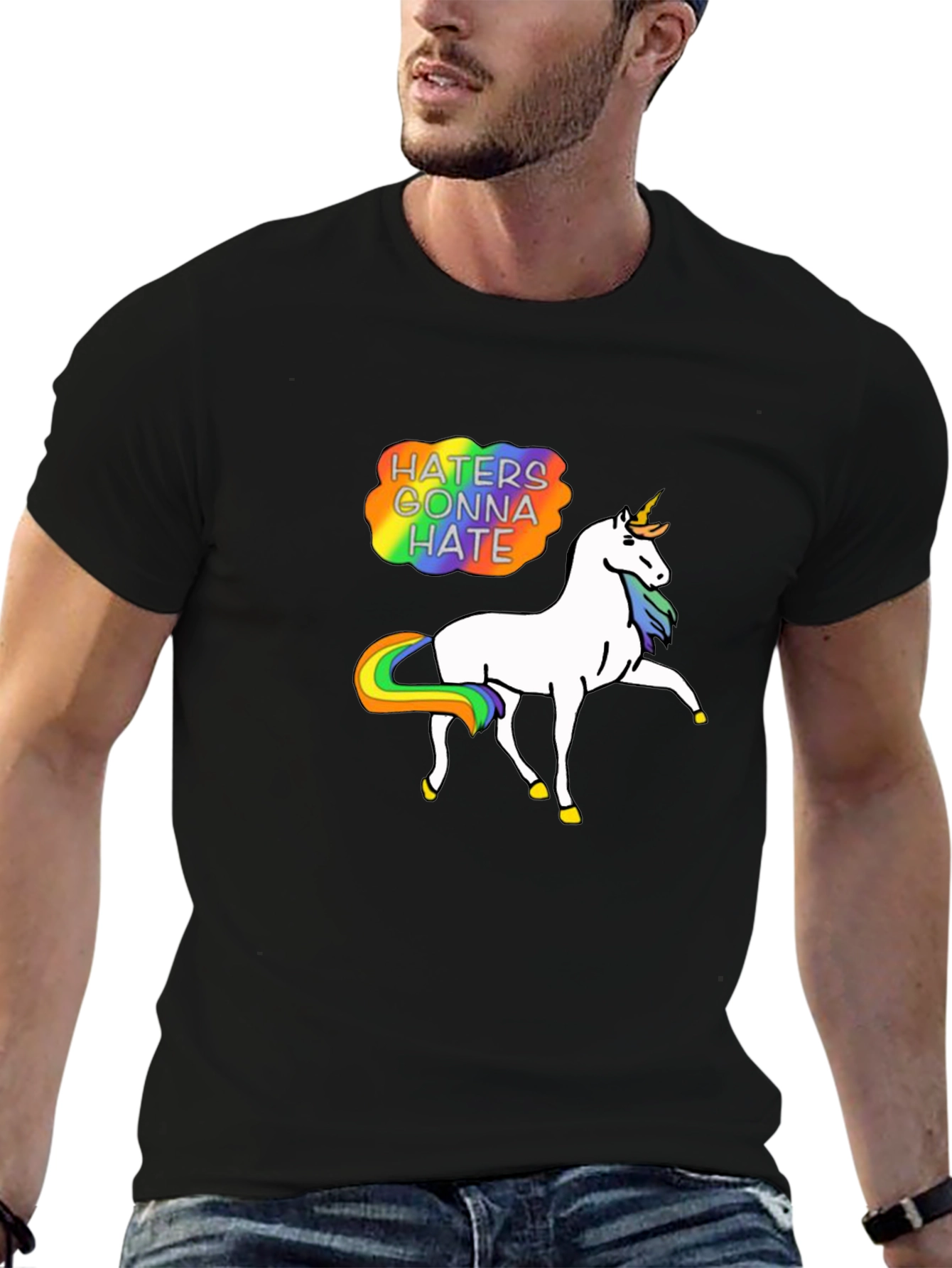 Haters Gonna Hate Unicorn T-Shirt