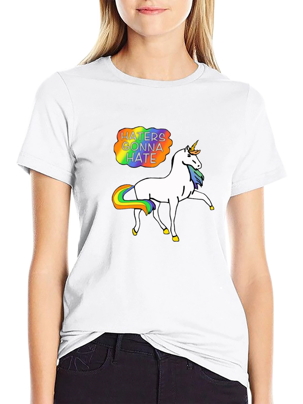 Haters Gonna Hate Unicorn T-Shirt