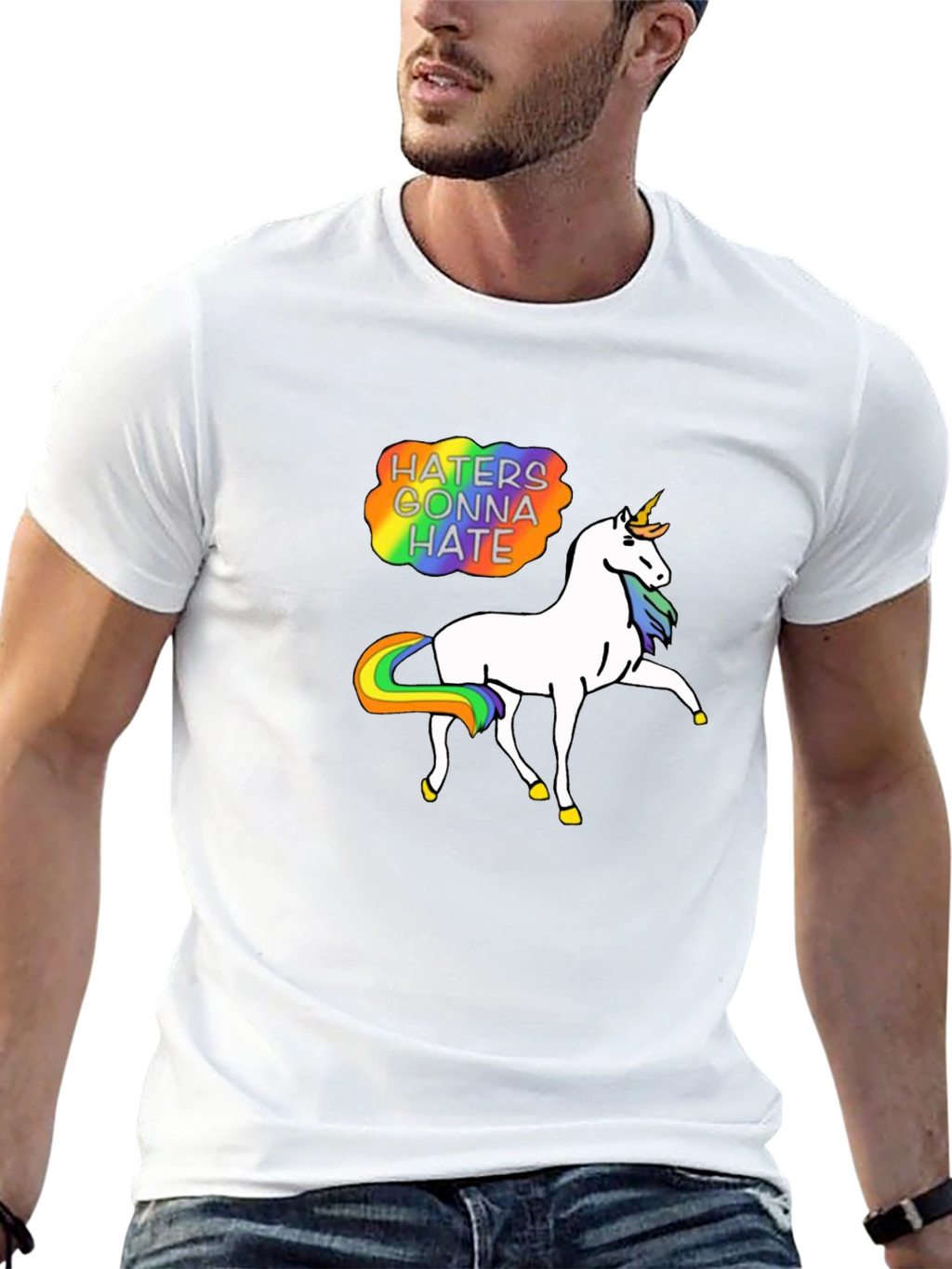 Haters Gonna Hate Unicorn T-Shirt
