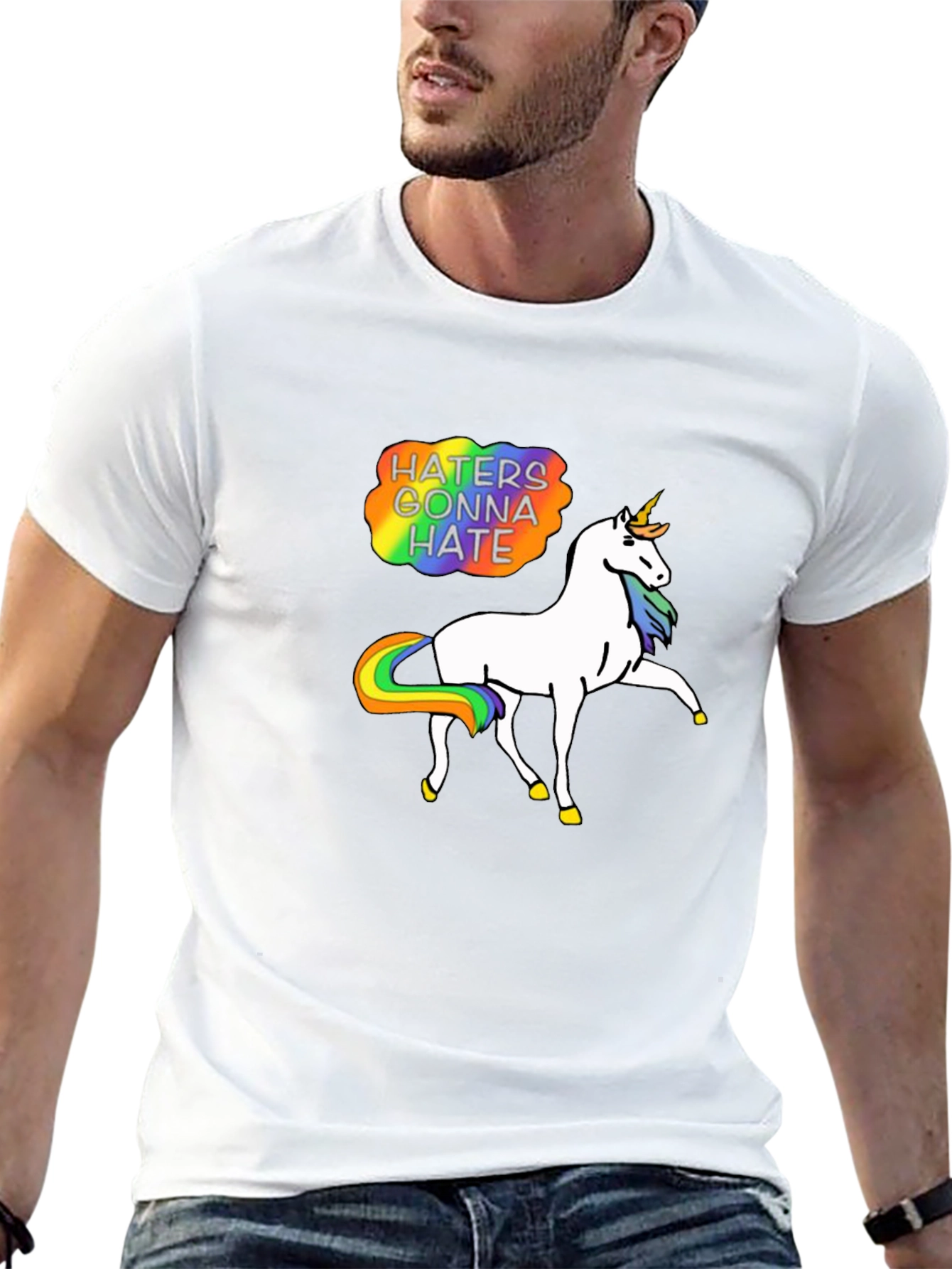 Haters Gonna Hate Unicorn T-Shirt